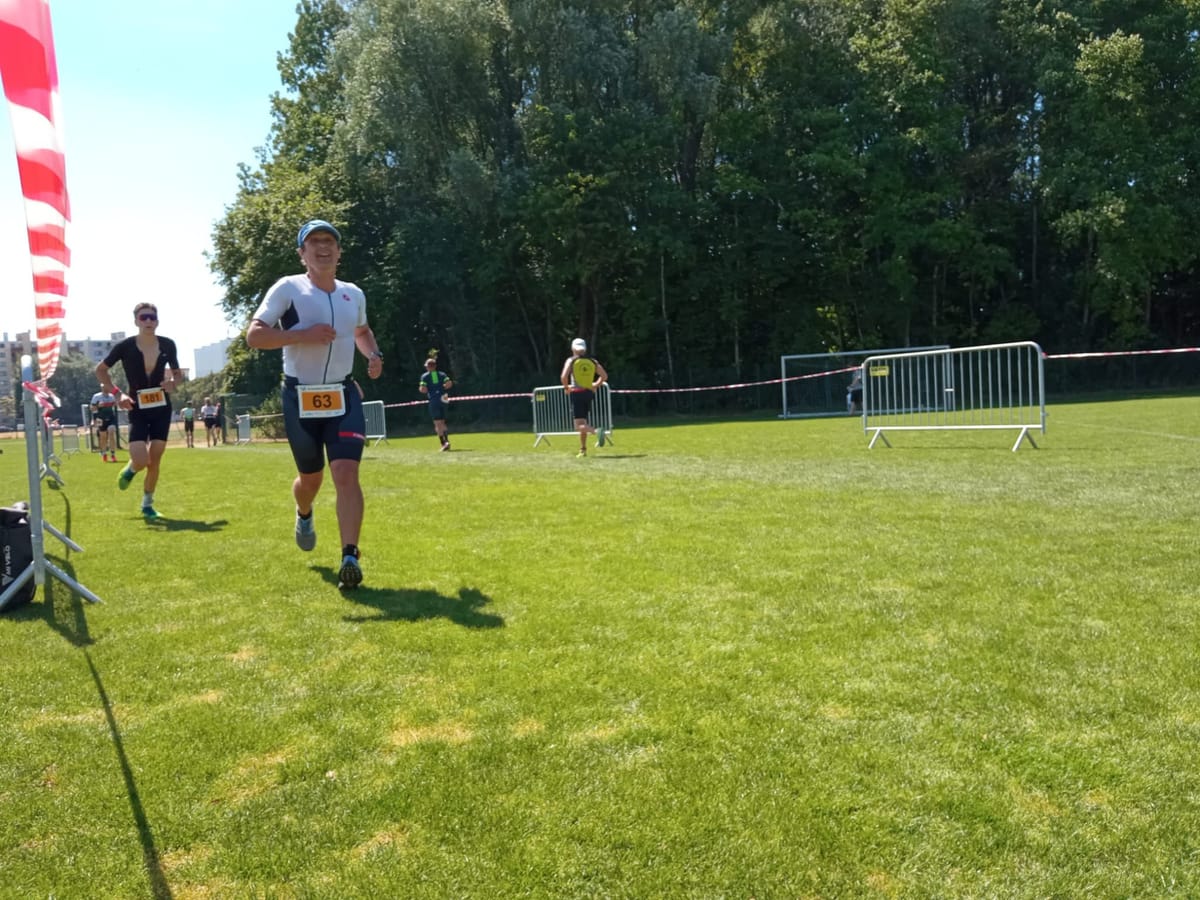 Heiße Reifen beim Karlsfelder Triathlon