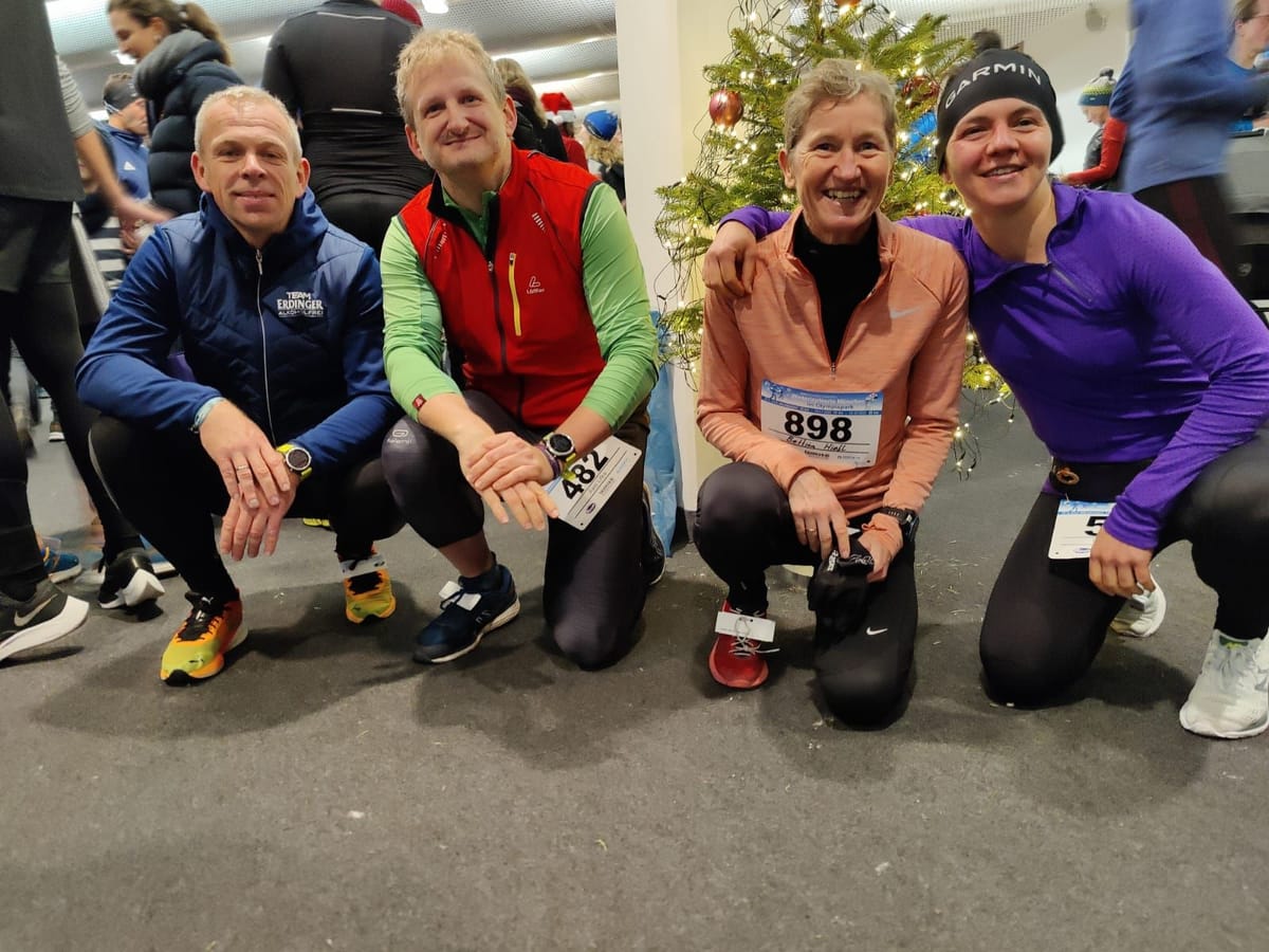 Winterlauf im Olympiapark