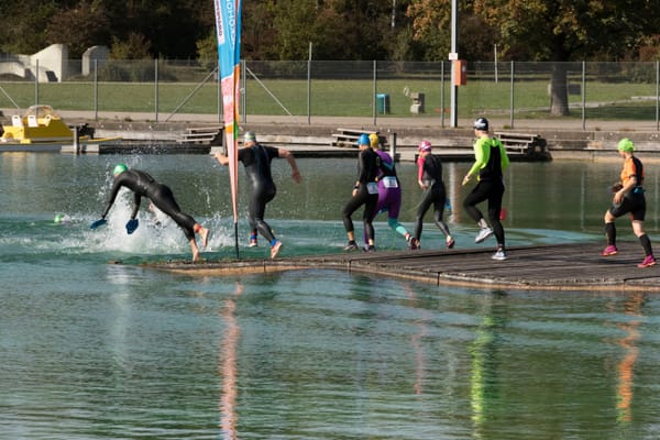 SwimRun Premiere in Oberschleißheim